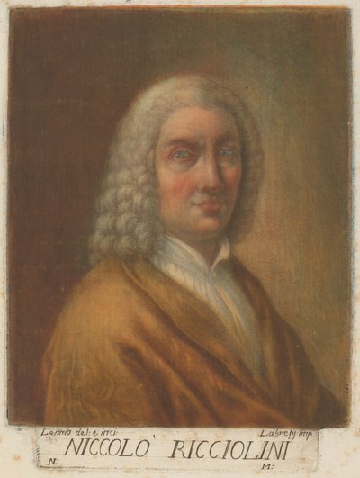 Niccolo Ricciolini alkotó: Carlo Lasinio, after Nicolò Ricciolini