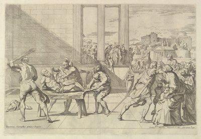 Szent András mártíromsága. alkotó: Carlo Maratta or Maratti