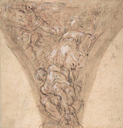 A béke allegorikus alakja, 1625-1713. alkotó: Carlo Maratti