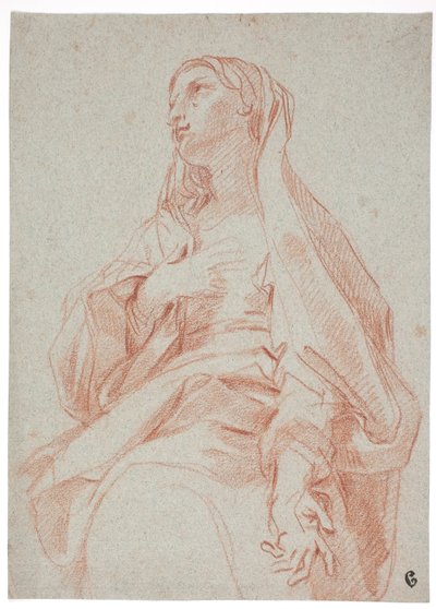 A Madonna közbenjáró gesztust tesz alkotó: Carlo Maratti