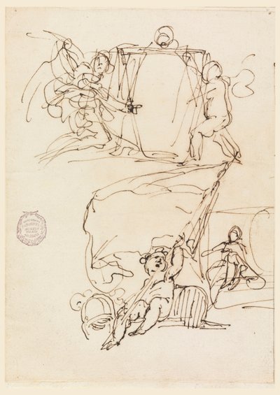 Három vázlat alkotó: Carlo Marchionni