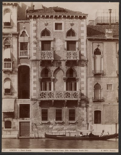 Palazzo Contarini-Fasan, Velence alkotó: Carlo Naya