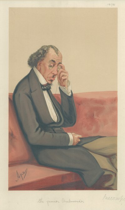 Benjamin Disraeli, Beaconsfield grófja alkotó: Carlo Pellegrini