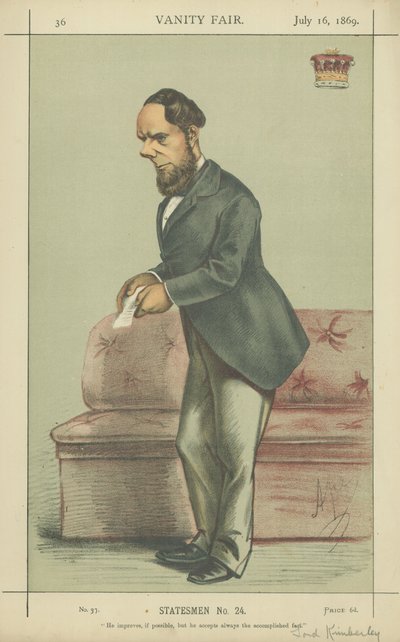 Earl Kimberley alkotó: Carlo Pellegrini