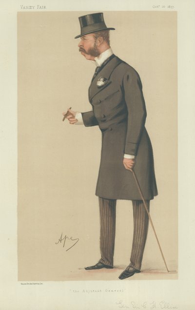Sir Charles Henry Ellice tábornok alkotó: Carlo Pellegrini