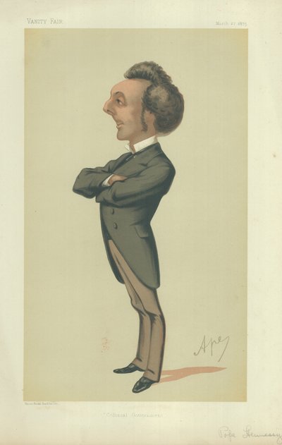 Őexcellenciája kormányzója, John Pope Hennessy alkotó: Carlo Pellegrini