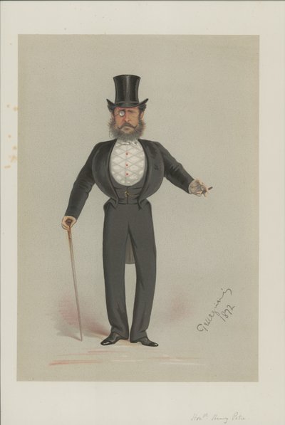 Tisztelet Henry Petre alkotó: Carlo Pellegrini