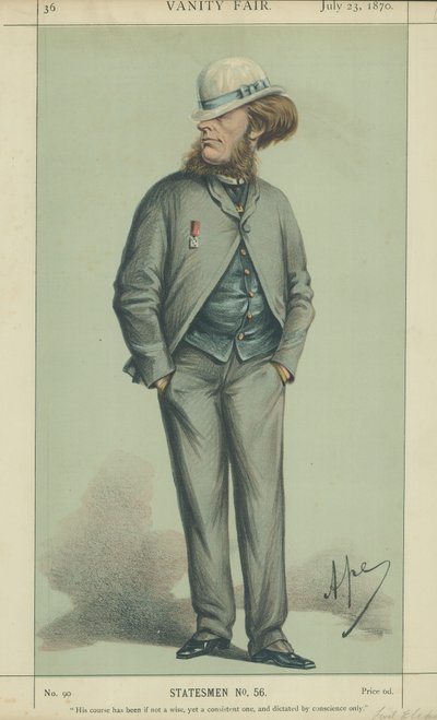 Lord Elcho alkotó: Carlo Pellegrini
