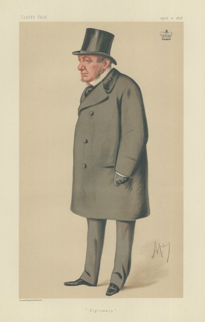 Lord Lyons (színes litó) alkotó: Carlo Pellegrini