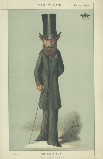 Lord Lytton alkotó: Carlo Pellegrini