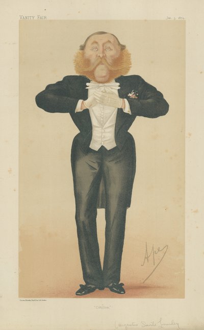 Mr Augustus Savile Lumley alkotó: Carlo Pellegrini