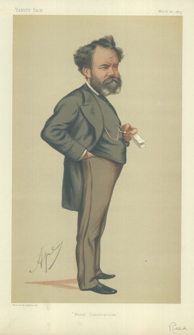 Edward James Reed úr alkotó: Carlo Pellegrini