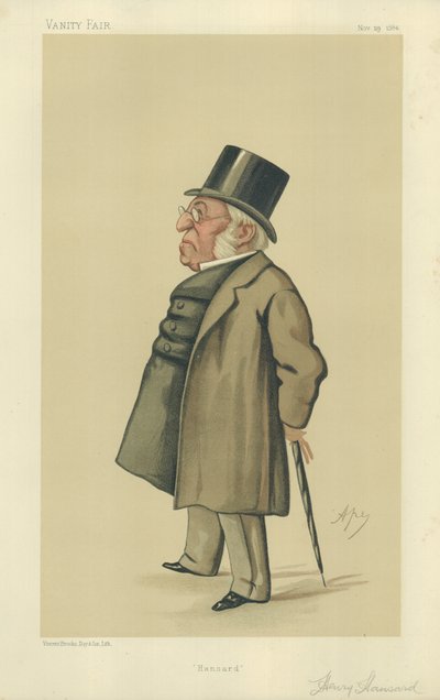Mr. Henry Hansard alkotó: Carlo Pellegrini