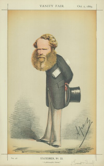 M E Grant-Duff úr alkotó: Carlo Pellegrini