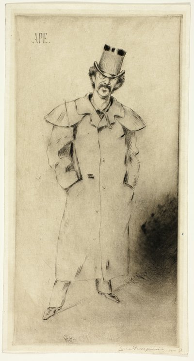 Whistler portréja alkotó: Carlo Pellegrini