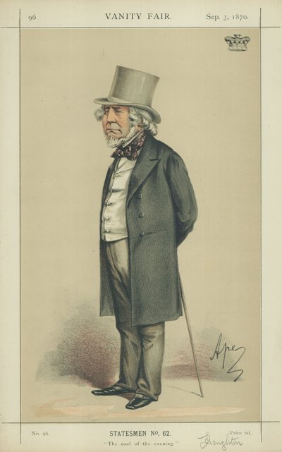 R M Milnes, Lord Houghton alkotó: Carlo Pellegrini