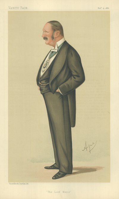 Sir Reginald Hanson, The Right Hon London polgármestere alkotó: Carlo Pellegrini