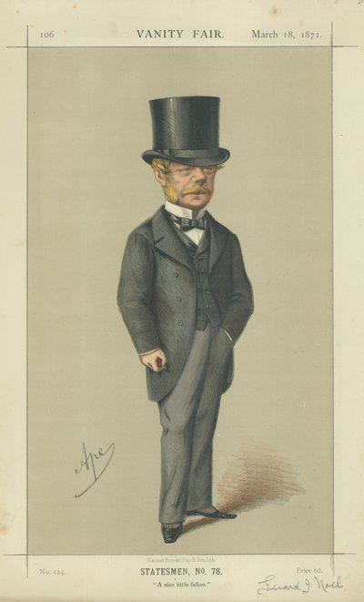 A tiszteletbeli Gerard James Noel alkotó: Carlo Pellegrini