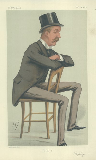 A Hon Oliver George Paulett Montagu alkotó: Carlo Pellegrini
