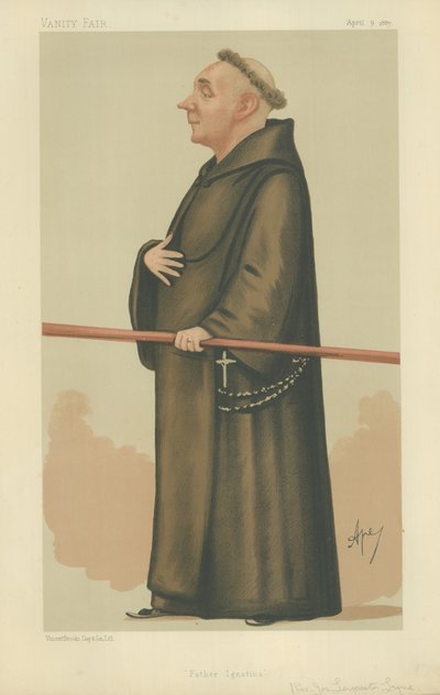 Joseph Leycester Lyne tiszteletes alkotó: Carlo Pellegrini