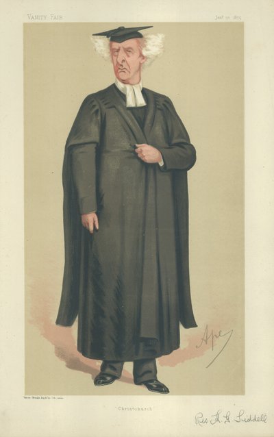 A nagytiszteletű Henry George Liddell alkotó: Carlo Pellegrini