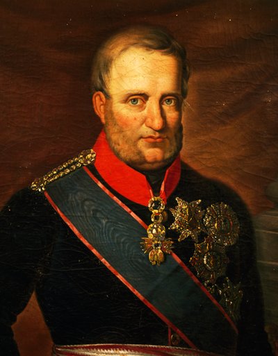 I. Ferenc két szicíliai portréja (olaj, vászon) alkotó: Carlo de Falco
