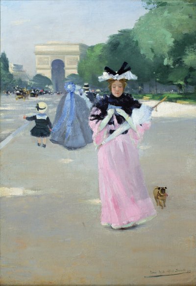 Bois de Boulogne sugárút alkotó: Carlton Alfred Smith