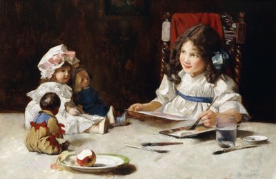 Dolly portréja alkotó: Carlton Alfred Smith
