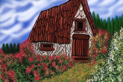 Cabaña rústica en primavera alkotó: Carol Sousa Cuello