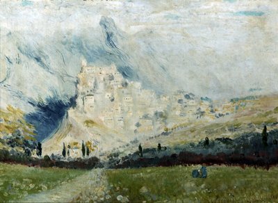 Korzika, 1887-1912 körül alkotó: Caroline Emily Gray Hill