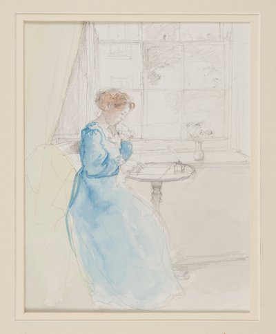 Ó, kedvesem, nincs időm és papírom a felére, azt akarom mondani, 2011 (wc és ceruza papíron) alkotó: Caroline Hervey Bathurst