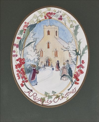 Regency Christmas, 2008 (wc papíron) alkotó: Caroline Hervey Bathurst