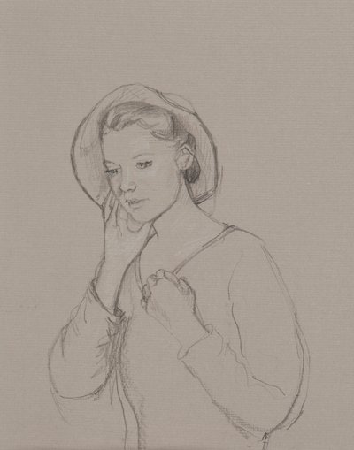 Tanulmány Elizabeth Bennet számára, 2011 alkotó: Caroline Hervey Bathurst