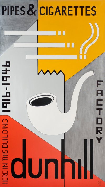 Dunhill Pipes & Cigarettes, 2013 alkotó: Carolyn Hubbard-Ford