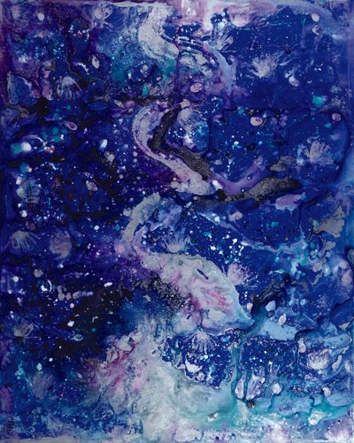 Cerulean Shorelines alkotó: Carolyn Mary Kleefeld