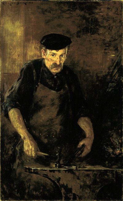 A kovács alkotó: Carroll Beckwith