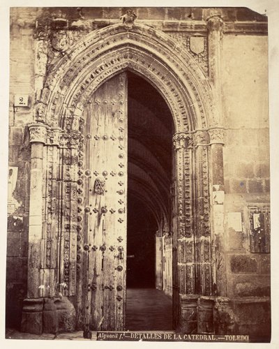 A katedrális részletei, Toledo alkotó: Casiano Alguacil