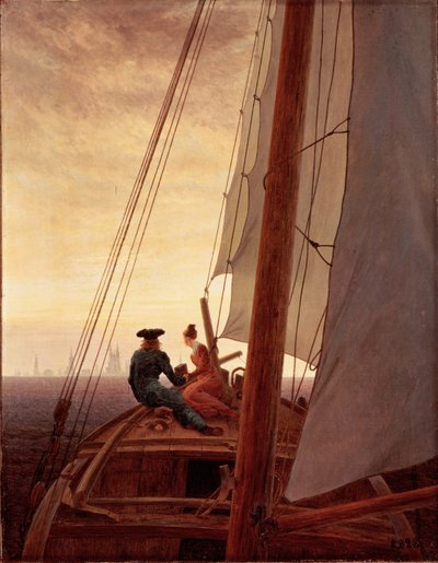 A tengerészen alkotó: Caspar David Friedrich