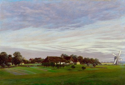 Lapos vidék Greifswald mellett, 1822-1823 alkotó: Caspar David Friedrich