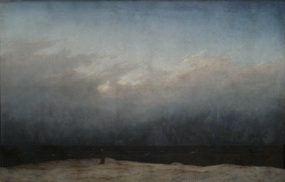 Német: Der Mönch am Meer A szerzetes a tengerparton alkotó: Caspar David Friedrich