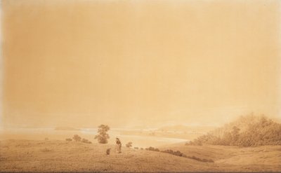 Német: Die Ostküste der Insel Rügen mit Schäfer Rügen szigetének keleti partja pásztorral alkotó: Caspar David Friedrich