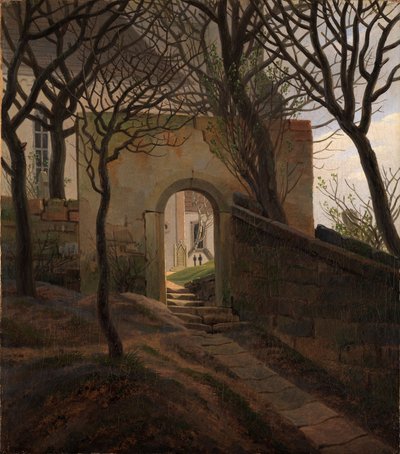 Temetőkapu alkotó: Caspar David Friedrich