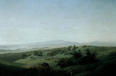 Táj tóval alkotó: Caspar David Friedrich