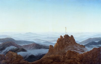 Reggel a Riesengebirge-ben, Caspar David Friedrich alkotó: Caspar David Friedrich