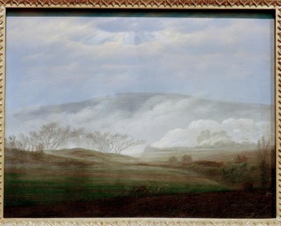Köd az Elba völgyében alkotó: Caspar David Friedrich