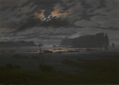 Északi-tenger holdfényben, c. 1823 alkotó: Caspar David Friedrich