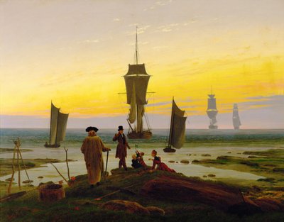Életszakaszok (olaj, vászon) alkotó: Caspar David Friedrich