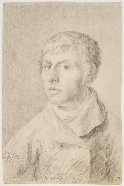 Önarckép, 1800 alkotó: Caspar David Friedrich