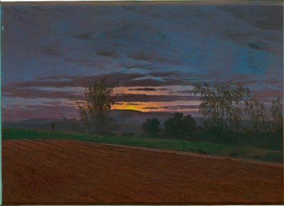 Sturzacker alkotó: Caspar David Friedrich