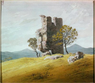 Turmruine alkotó: Caspar David Friedrich